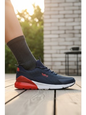 Enoch Erkek Spor Ayakkabı Topuk Destekli Sneaker Fileli Rahat Yürüyüş ve Koşu Modeli