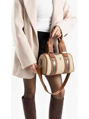 Bipanya Pablo Garnili Silindir Lakost Kadın Omuz Çantası BP-4864O