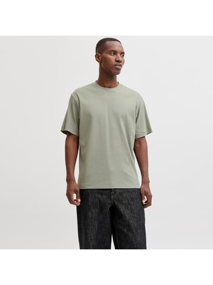 Jack & Jones Erkek Loose Fit Kisa Kollu Tisört - Urban