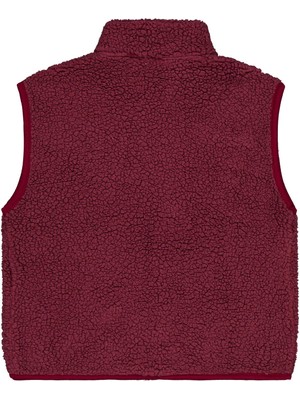 Civil Boys Yıldız Nakışlı 2-5 Yaş Yelek - Bordo 2-3 Yaş