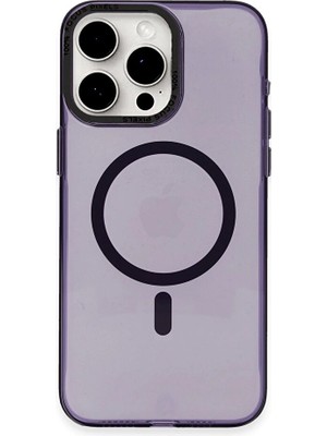 iPhone 15 Pro Max Kılıf Anka Pc Magneticsafe Sert Metal Kapak - MOR-(5796) - EMTHBA2847-3544