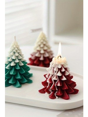 Genel Christmas Yılbaşı Mumları 3’lü Set