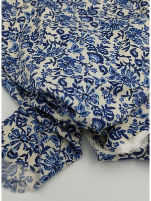 Renkli Pamuk‑viskon Kumaş – Yumuşak, Drapeli ve Hafif Doku | 150 cm x 100 cm – ELNV40