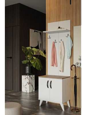 Kzy Mobilya S Portmanto Ayakkabılık Çok Amaçlı Ayakkabılık