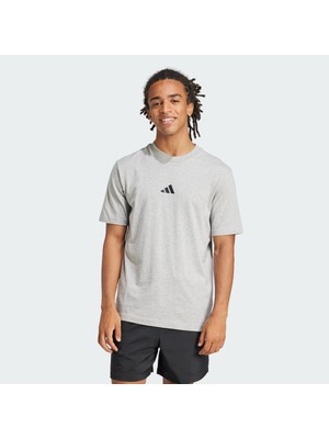 Adidas Sportswear JF1091 Essentials Small Logo Single Jersey Tee