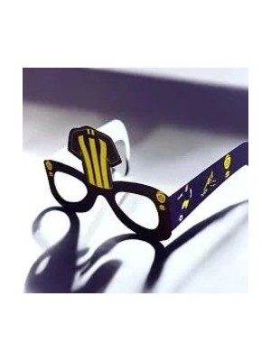 Fenerbahçe Temalı Kağıt Gözlük 6 Adet Parti Gözlüğü