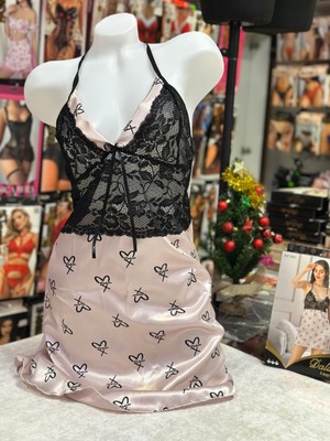 Saten Askılı Gecelik