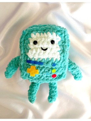 eklektis Adventure Time Bmo Figürü - Örgü Bmo Figürü - Peluş Bmo