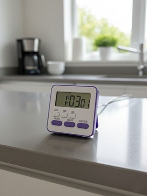 Gaman Dijital Masa Saati & Kronometre - Alarm, Geri Sayım ve Zamanlayıcı Özellikli