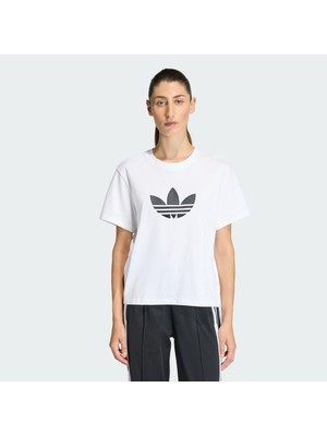 Adidas Originals KD6225 Trefoıl Köşeli Tişört