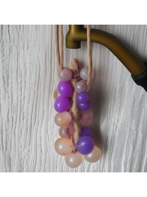 Karışık Salkım Grape (Mor-Şeffaf Bej)