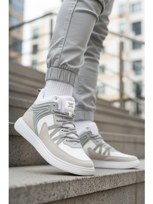 Walkway Ferra 2808 Buz Gri Bilek Boy Erkek Spor Ayakkabı