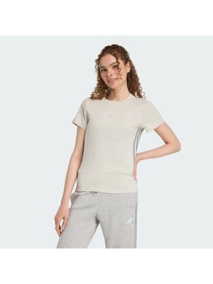 Adidas Sportswear JM1880 Holiday 3-Stripes Slim Tişört