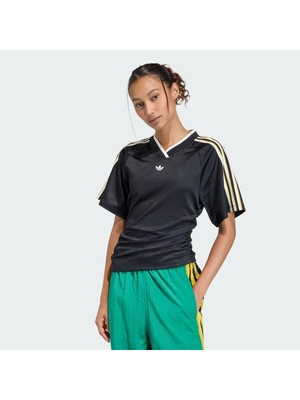 Adidas Originals KC9123 Rouched Football Jersey