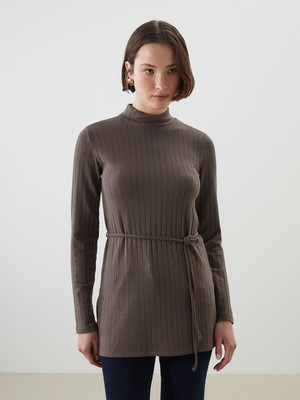 Lc Waikiki Yeni Sezon Dik Yaka Dokulu Kadın Tunik