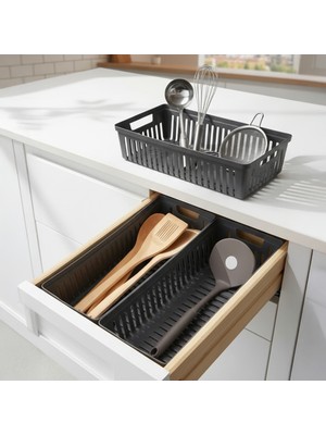 Snippy Nivo - 3'lü Çekmece Içi Kaşıklık Seti Organizer Mutfak Düzenleyici Bıçaklık Kepçelik