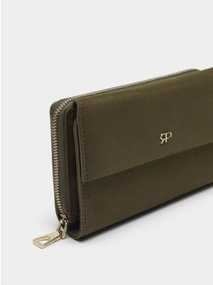 Parfois Kapaklı Deri Efektli Cüzdan