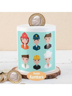 Asilmeydan Aşçı, Polis Meslekler Baskılı Para Birikim Kumbarası-2147684