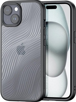 Dux Ducis iPhone 15 Aimo Series Premium Buzlu Sert Pc-Tpu KILIF-(5775) - EMTHBA7784-8647