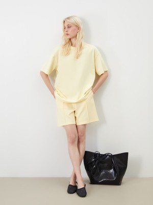 Lc Waikiki Yeni Sezon Beli Lastikli Kadın Şort