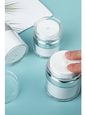 Gampus Hava Almayan Krem Kutusu Basmalı Krem Losyon Kutusu Düzenleyici Çanta Boy Kapaklı Krem Kutusu