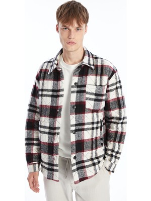 Lc Waikiki Yeni Sezon Regular Fit Uzun Kollu Ekose Erkek Gömlek Ceket