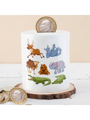 Asilmeydan Neşeli Tatlı Hayvanlar Para Birikim Kumbarası-1308-23272