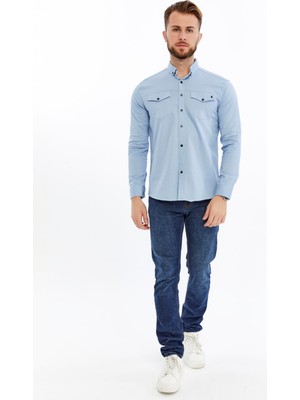 Citra Premium Dokulu Gabardin Kot Trend Erkek Gömlek