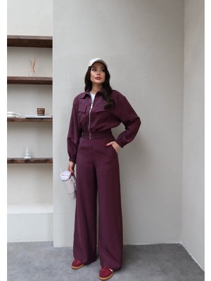 Esra Helvacı Bomber Ceket Pantolon Takım