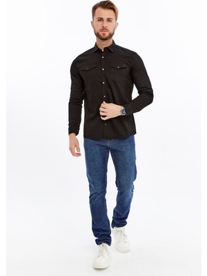 Citra Premium Dokulu Gabardin Kot Trend Erkek Gömlek