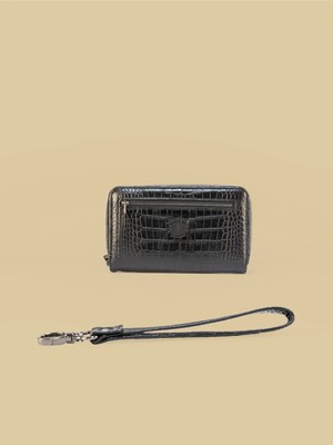 Yüksel Deri Fermuarlı El Çantası