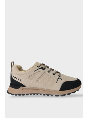 Liger Erkek 4 Mevsim Rahat Comfort Spor Ayakkkabı Bej