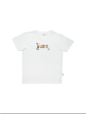 Miela Kids Wonderful Embroidered T-Shirt