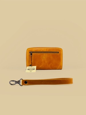 Yüksel Deri Fermuarlı El Çantası