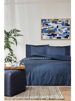 Özdilek Ranforce Oregon Tek Kişilik %100 Pamuk Nevresim Takımı – Lastikli Çarşaflı