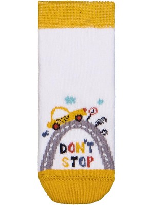 Civil Baby Iş Makinesi Havlu 6- 3'lü Bebek Erk Çorap Set - Standart 18 Ay