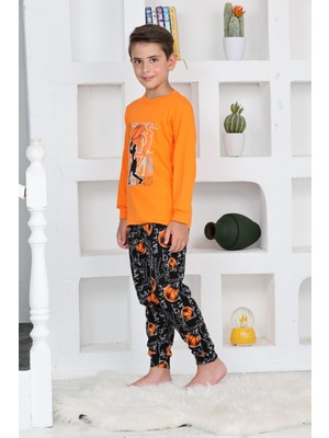 Kapitex 5153 Erkek Çocuk Uzun Kol Pijama Takımı