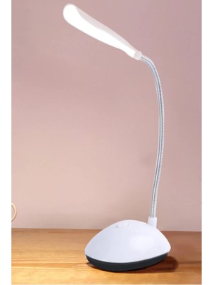 Gampus Mini Masa Lambası Bükülebilir Pilli Ledli Okuma Lambası