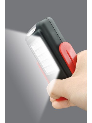 Gampus Askılı Parlak Güçlü Masa Lambası LED Kamp Feneri Modlu Ders Çalışma Kitap Okuma Aydınlatması Feneri