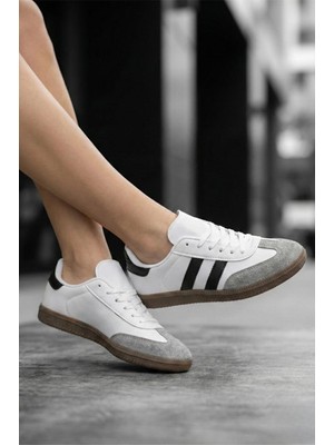 Oksit Sany Retro Hafif Rahat Taban Bağcıklı Kadın Sneaker