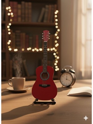 Basel Maison Dekoratif Gitar Maketi Ahşap 25 cm