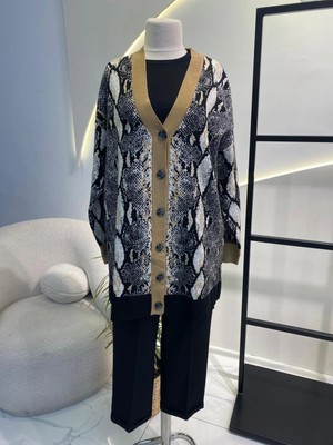 Tığ Triko Kısa Leopar