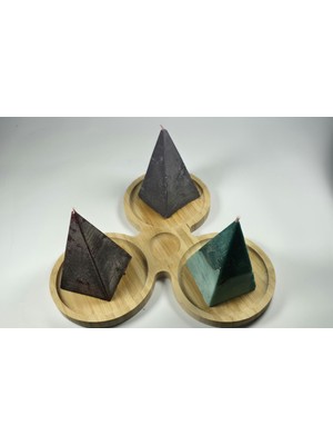 Yeni Ay Ritüel Piramit Mum