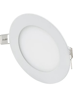 Cata Aybekon CT-5145 6W/6400K Beyaz Işık Slim LED Panel Spot Yuvarlak Sıva Altı Armatür