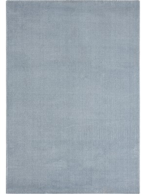 Seyran Halı Bali Mavi Yumuşak Dokulu Shaggy Halı Salon Oturma Odası Halısı 4500