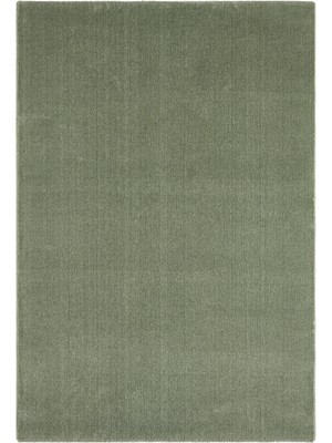 Seyran Halı Bali Yeşil Yumuşak Dokulu Shaggy Halı Salon Oturma Odası Halısı 4500