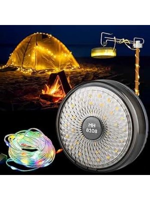 Marsilyan Şarjlı 10 Metre Kamp Lambası LED Işık