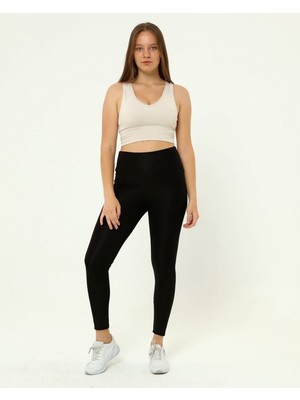 Nyc Giyim Tekstil Disko Tayt Siyah