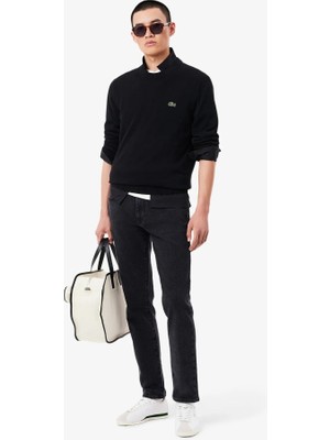 Lacoste Bisiklet Yaka Basic Regular Fit Triko