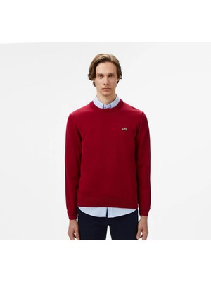 Lacoste Bisiklet Yaka Basic Regular Fit Triko